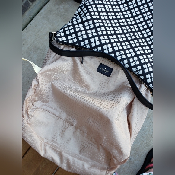 KATE SPADE NY *NWOT* Classic Spade Mona - Black/Cream/Pink - Picture 7 of 14